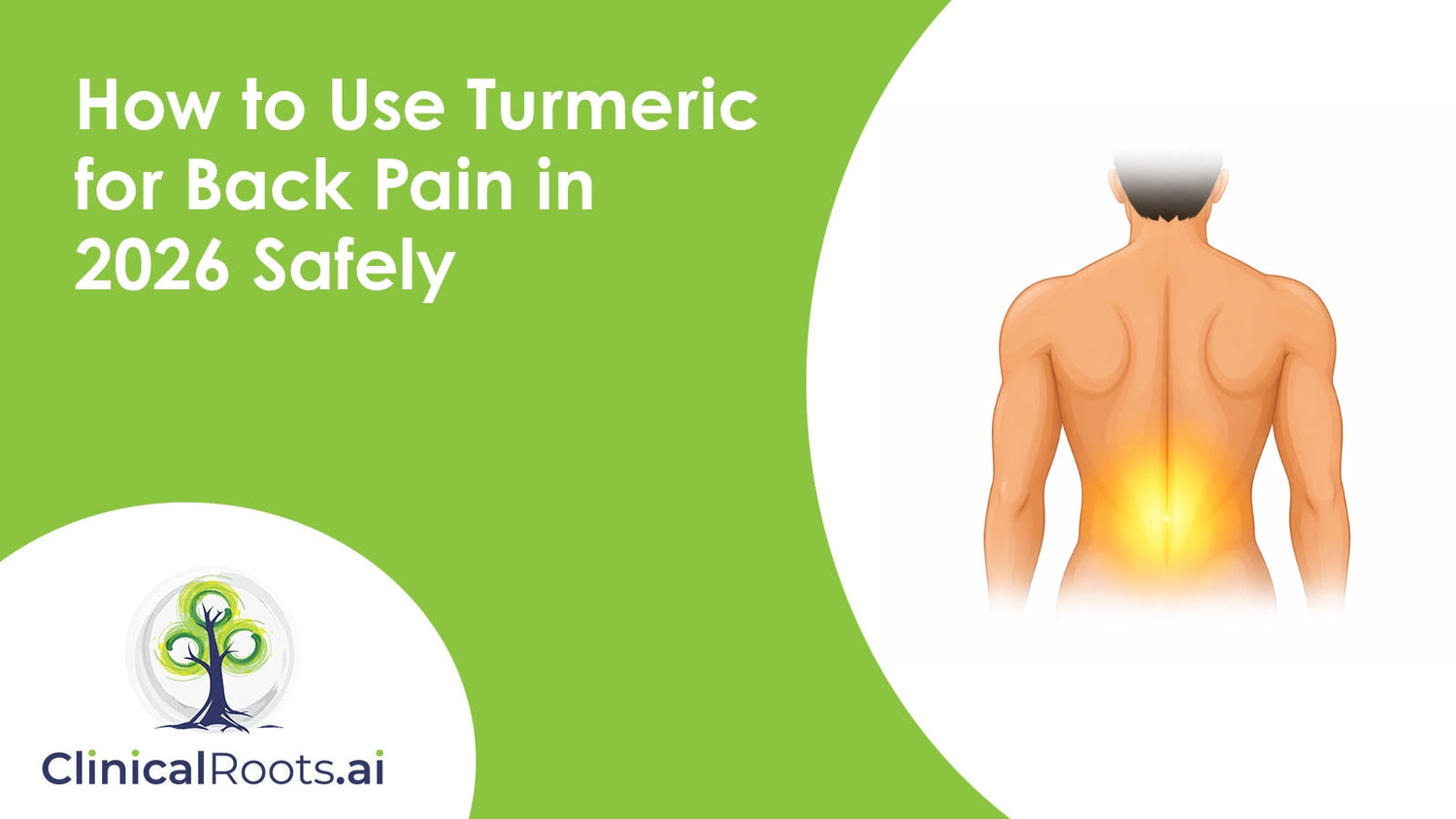 How to Use Turmeric for Back Pain in 2026 Safely