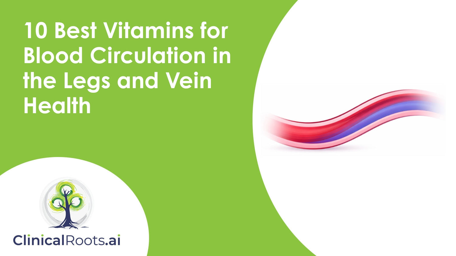 10 Best Vitamins for Blood Circulation in the Legs and Vein Health